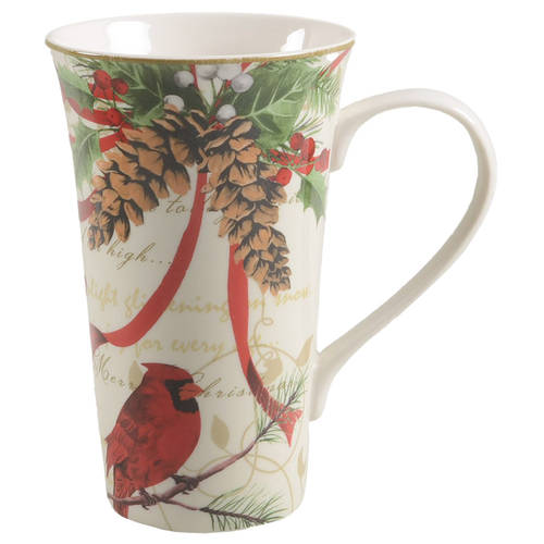 Holiday Wishes Latte Mug