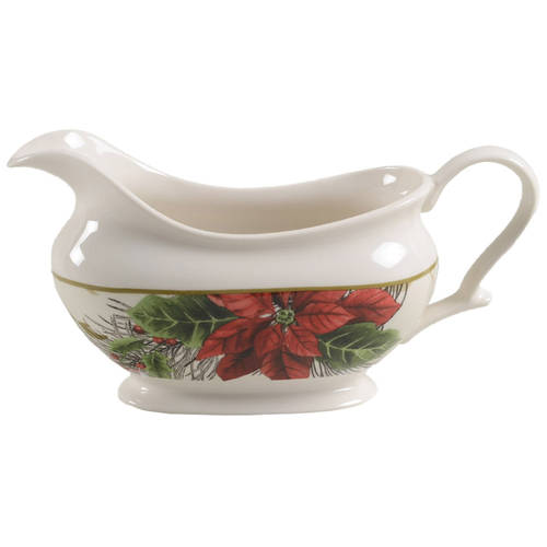 Holiday Wishes Gravy Boat