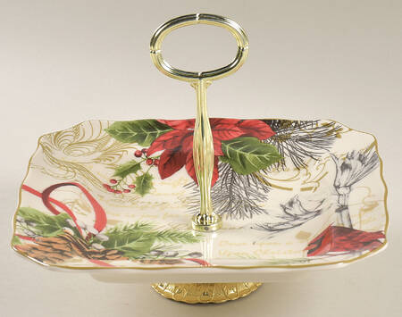 Holiday Wishes 6" - 7" Tidbit (from Salad Plate) HC
