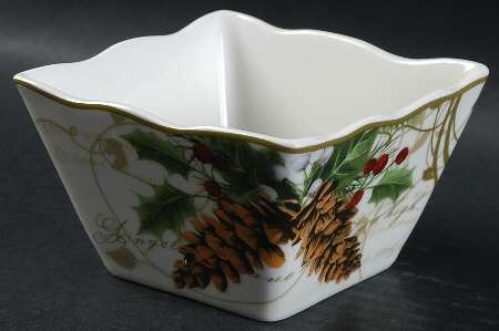 Holiday Wishes Individual Appetizer Bowl