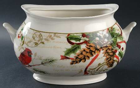 Holiday Wishes Tureen No Lid