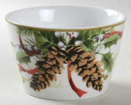 Holiday Wishes Individual Appetizer Bowl