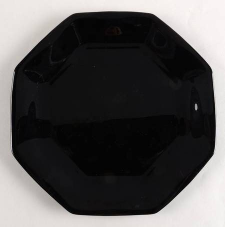 Novoctime Black Large Dinner Plate