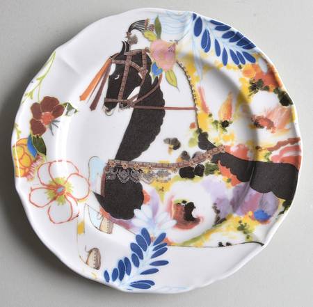 Carousel Salad/Dessert Plate