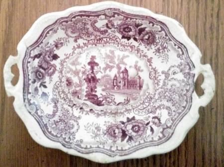 Fountain Scenery Mulberry Pickle Dish