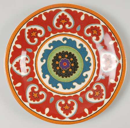 Royal Suzani Salad Plate