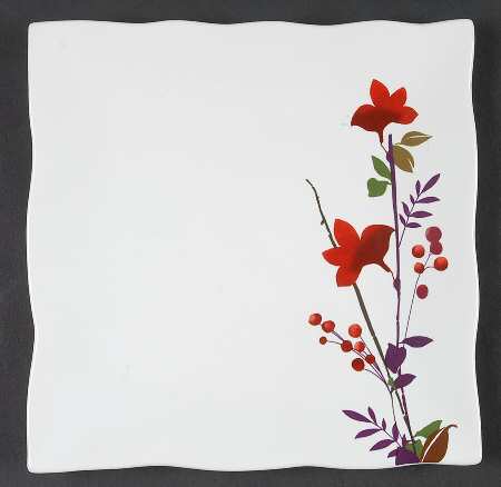 Rhea Square Salad Plate