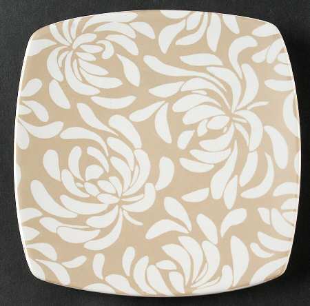 Chrysanthemum Pewter Appetizer Plate
