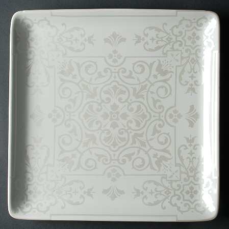 Astoria Platinum 14" Square Platter