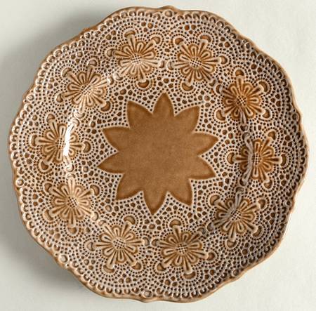 Merletto Mocha Salad/Dessert Plate