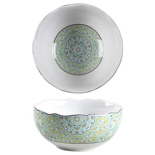 Lyria Teal Soup/Cereal Bowl