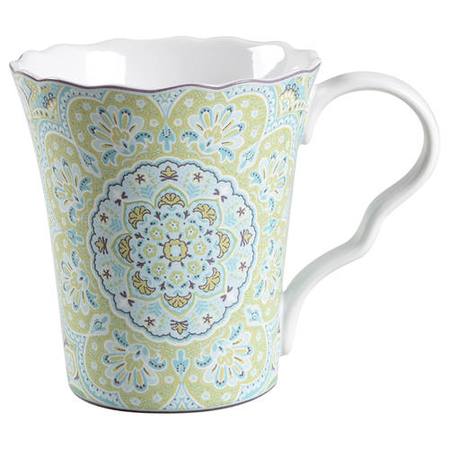 Lyria Teal Mug by 222 Fifth (PTS)