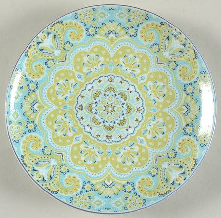 Lyria Teal Appetizer Plate