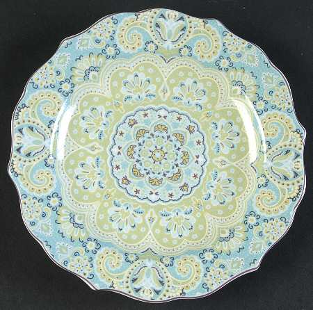 Lyria Teal Appetizer Plate