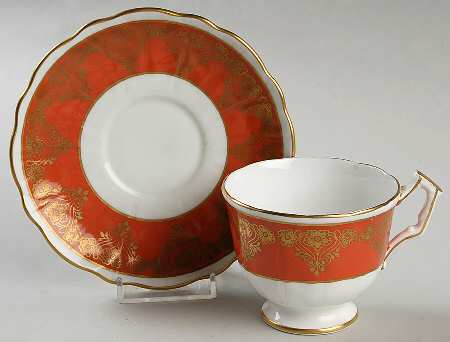 2903 Footed Cup & Saucer Set