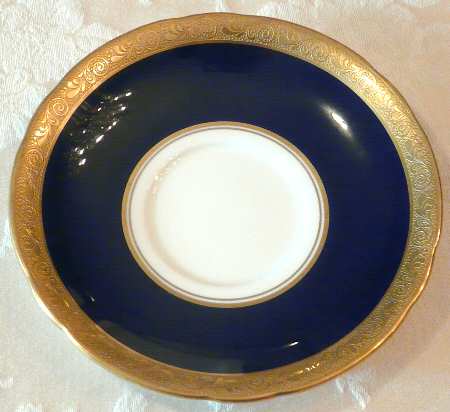 Helene Cobalt (Scalloped) by John  Aynsley &amp; Sons