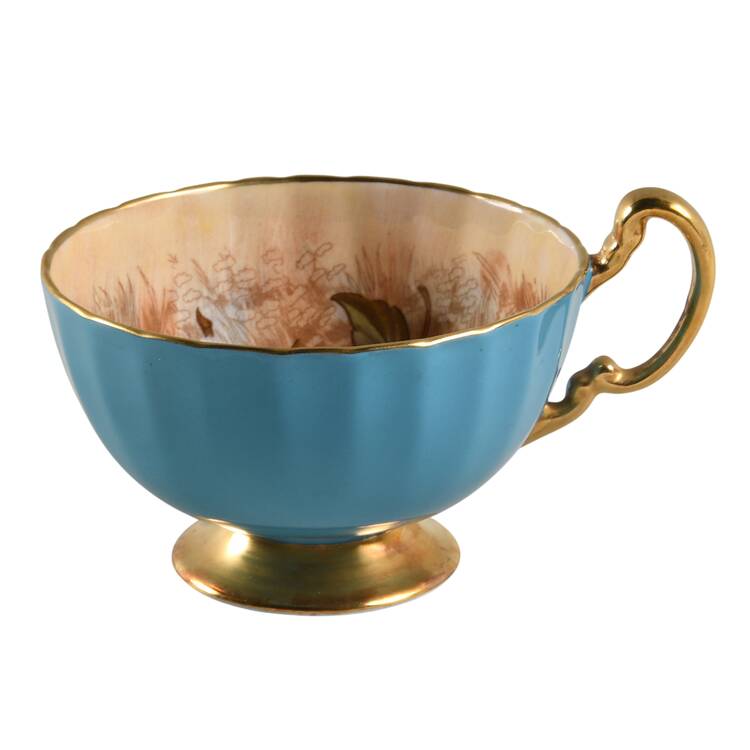 1034 Light Blue Footed Cup