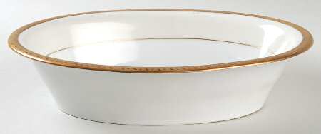 AIH23 9" Oval Vegetable Bowl
