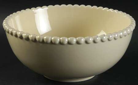 Bianca Bead Crema (Cream) Soup/Cereal Bowl