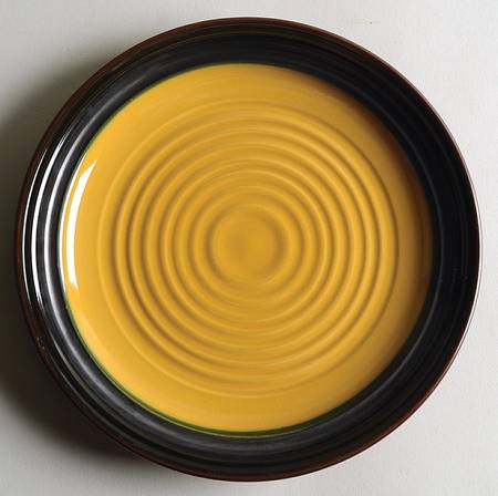 Hudson Yellow Salad Plate