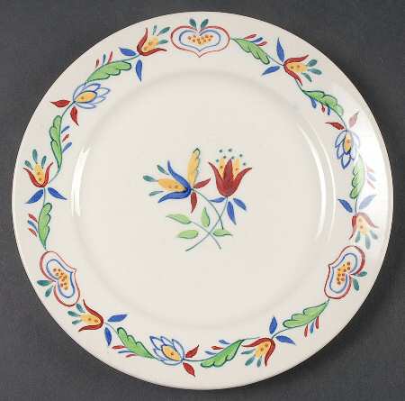 Penryn Off White Salad Plate
