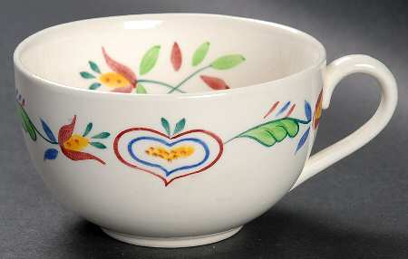 Penryn Off White Flat Cup