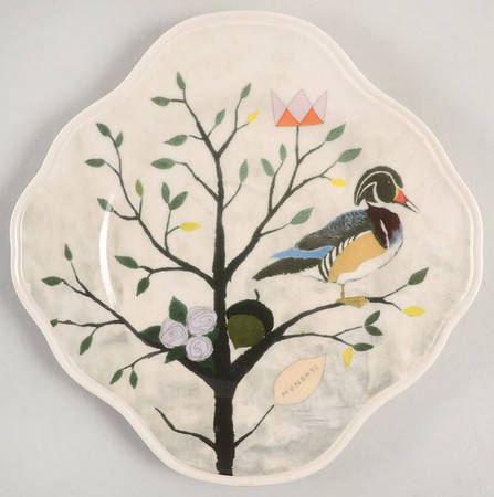 Curious Deciduous Salad Plate