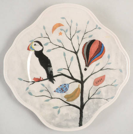 Curious Deciduous Salad Plate