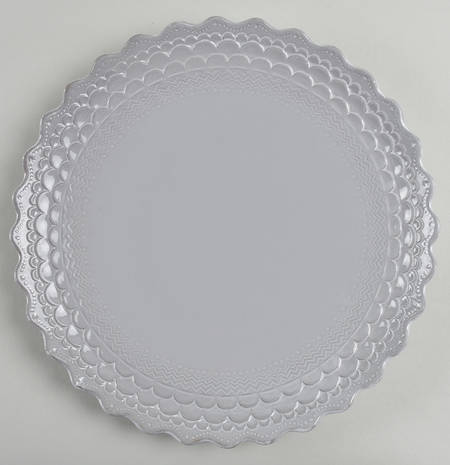 Piecrust Dinner Plate
