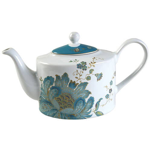 Eliza Teal Teapot & Lid