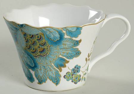 Eliza Teal Flat Cup by 222 Fifth (PTS)