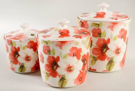 Alicia (3 Piece) Canister Set (Box Set)