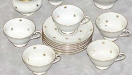 Lido Footed Cup & Saucer Set