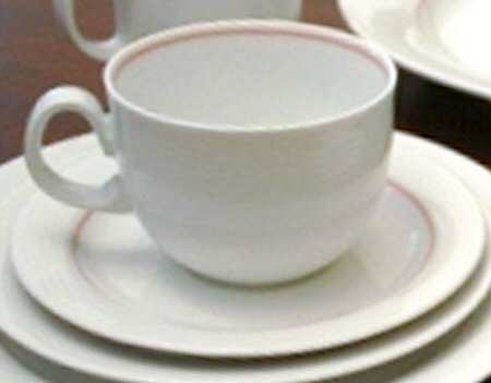 ARZ251 Flat Cup & Saucer Set