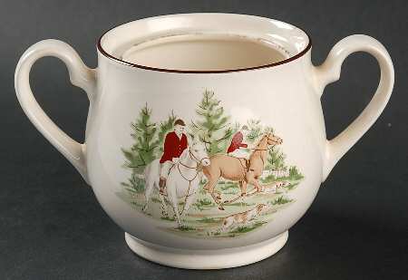Tally Ho (Smooth) Sugar Bowl No Lid