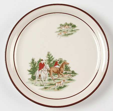 Tally Ho (Smooth) Salad Plate