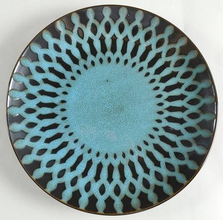 Sicily Blue Salad Plate