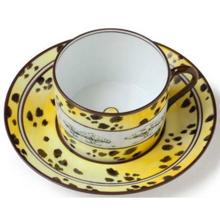 Savanna Flat Cup & Saucer Set