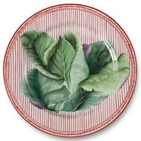 Potager Red Service Plate (Charger)