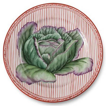 Potager Red Service Plate (Charger)