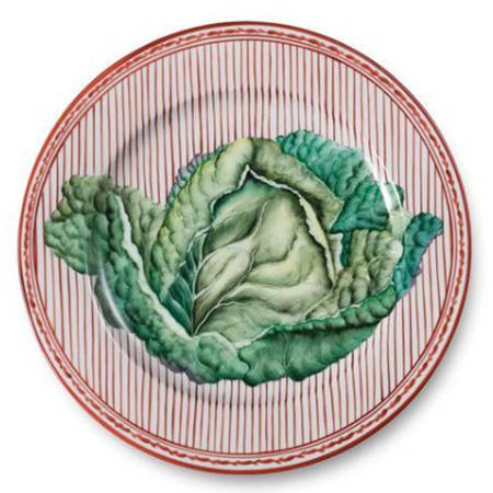 Potager Red Service Plate (Charger)