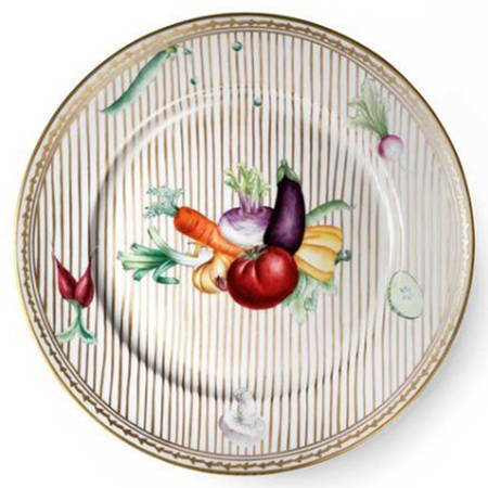Potager Gold Dinner Plate