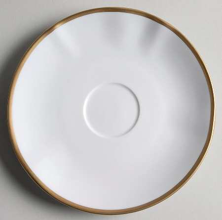 Simply Elegant Gold Saucer