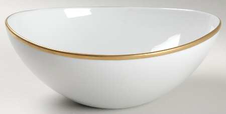 Simply Elegant Gold Coupe Cereal Bowl