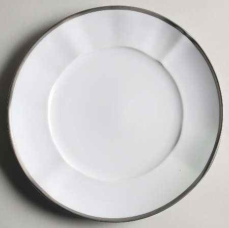 Simply Elegant Platinum Salad Plate