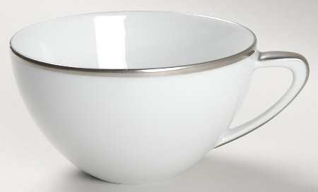 Simply Elegant Platinum Flat Cup
