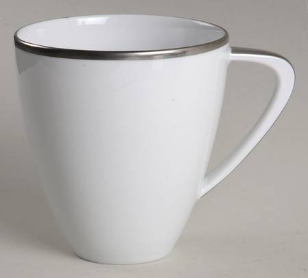 Simply Elegant Platinum Mug