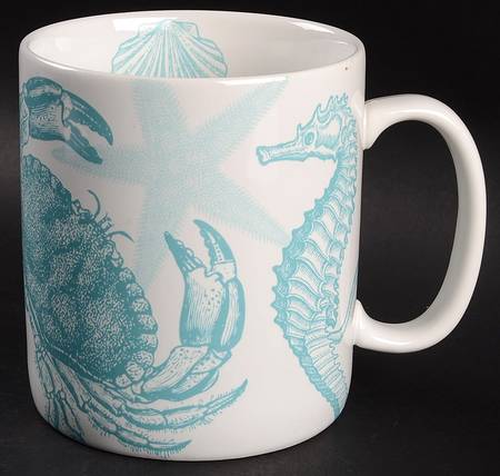 Coastal Life Blue Jumbo Mug