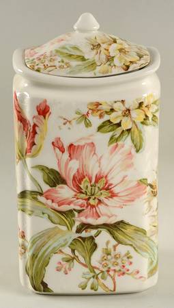 Ellis Large Canister & Lid by 222 Fifth (PTS)