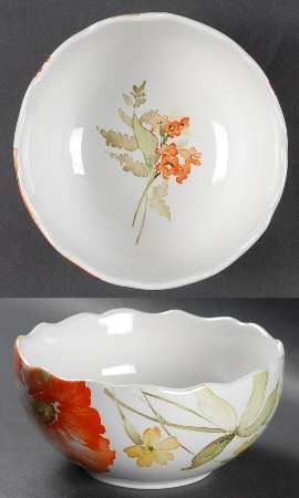 Gaia Red Soup/Cereal Bowl